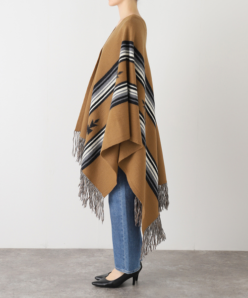 セール】Ortega ポンチョ（ニット/セーター）｜Deuxieme Classe