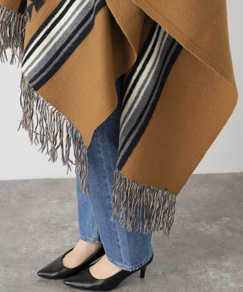 セール】Ortega ポンチョ（ニット/セーター）｜Deuxieme Classe