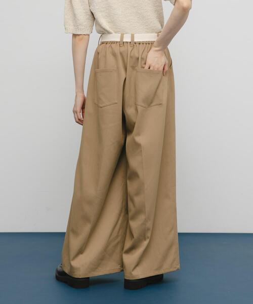 セール】ベルトSETワイドスラックス（その他パンツ）｜KBF