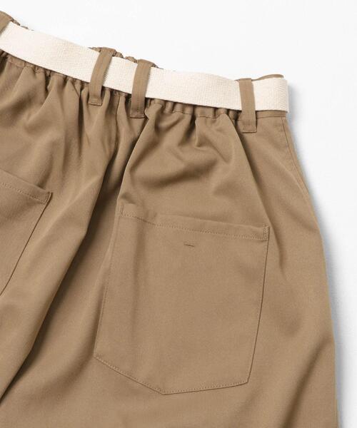 KBF（ケイビーエフ）の「ベルトSETワイドスラックス（その他パンツ・レディース・ベージュ/ブルー系その他・ONE）」の9枚目の写真