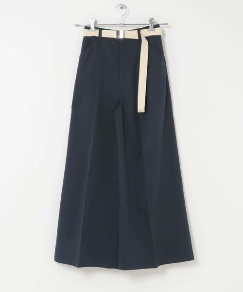 KBF（ケイビーエフ）の「ベルトSETワイドスラックス（その他パンツ・レディース・ベージュ/ブルー系その他・ONE）」の17枚目の写真