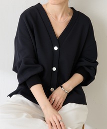 COLLAGE GALLARDAGALANTE（コラージュガリャルダガランテ）の「メタル釦ジョーゼットカーディガン/WEB限定（カーディガン/ボレロ）」