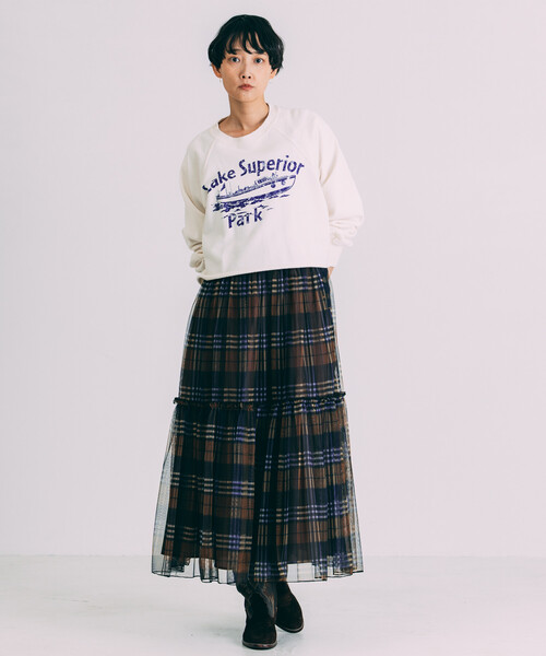 Freada(フリーダ)の「Freada/フリーダ チュール ドッキング サロペット ドレス(ワンピース・レディース・ブラック/ブルー・ONE SIZE)」の3枚目の写真