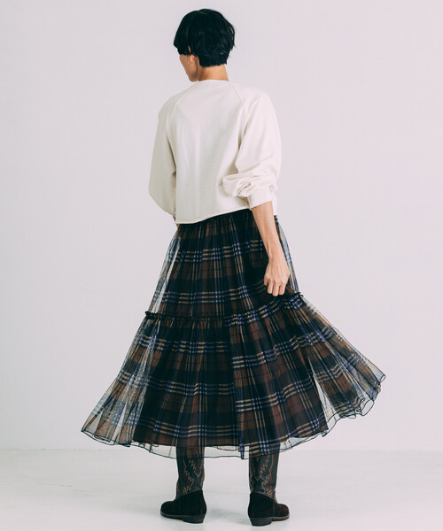 Freada(フリーダ)の「Freada/フリーダ チュール ドッキング サロペット ドレス(ワンピース・レディース・ブラック/ブルー・ONE SIZE)」の7枚目の写真