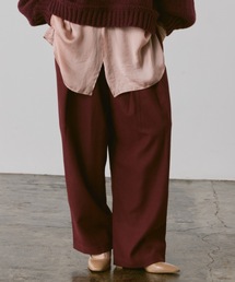 Libra Cue（リブラ キュー）の「コクーンシルエットタックパンツ（その他パンツ）」