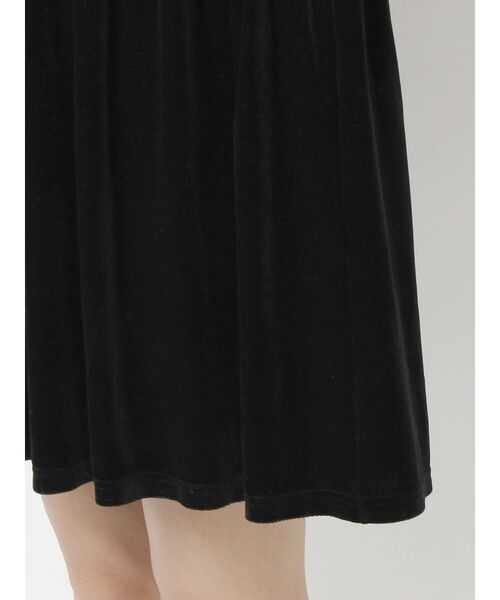 merry jenny（メリージェニー）の「ベロアリボンミニワンピース（ワンピース・レディース・アイボリー/ブラック・FREE）」の9枚目の写真