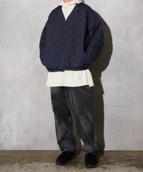 PENNEY'S / ペニーズ FOX STANDARD QUILT V CARDIGAN フォックス