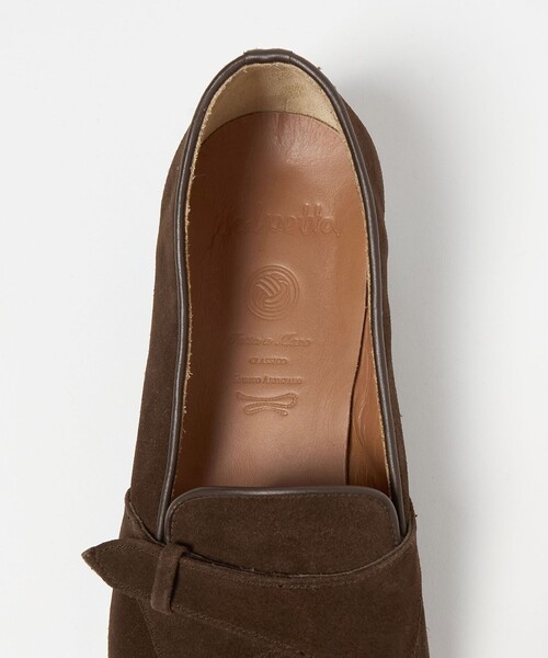 POLPETTA(ポルペッタ)の「【別注】<POLPETTA> スエード バタフライ ローファー(ローファー・メンズ・ブラック/ダークブラウン・40/40h/42/41h/42h/41/39h)」の3枚目の写真