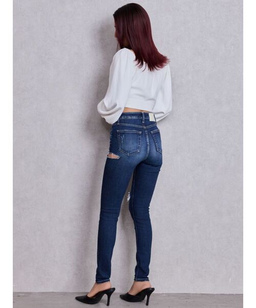 GYDA（ジェイダ）の「bijouバックルlong sleeveブラウス（シャツ/ブラウス・レディース・オフホワイト/ブラック・FREE）」の9枚目の写真