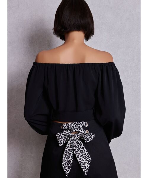 GYDA（ジェイダ）の「bijouバックルlong sleeveブラウス（シャツ/ブラウス・レディース・オフホワイト/ブラック・FREE）」の16枚目の写真