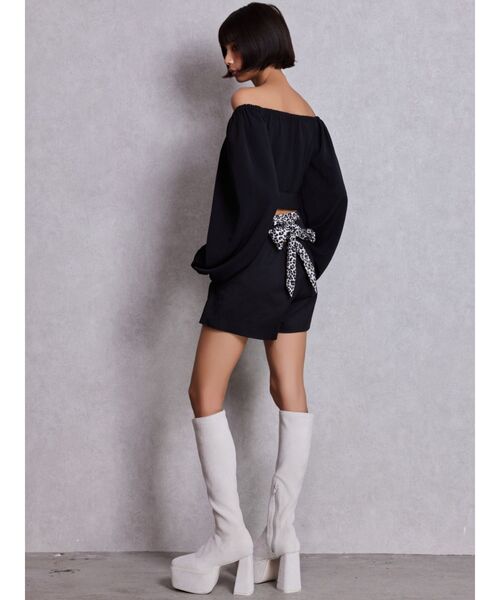 GYDA（ジェイダ）の「bijouバックルlong sleeveブラウス（シャツ/ブラウス・レディース・オフホワイト/ブラック・FREE）」の18枚目の写真