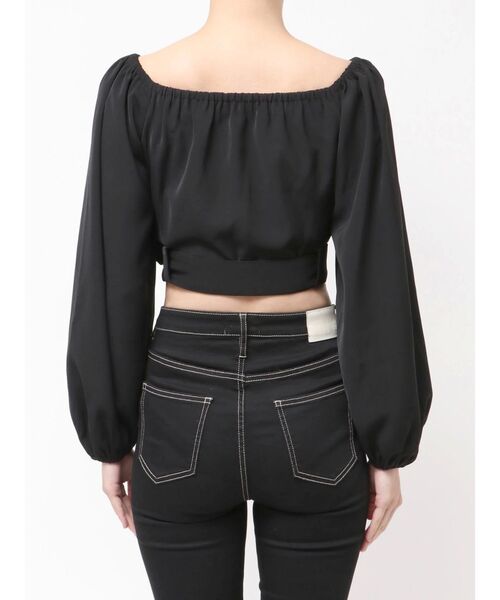 GYDA（ジェイダ）の「bijouバックルlong sleeveブラウス（シャツ/ブラウス・レディース・オフホワイト/ブラック・FREE）」の21枚目の写真