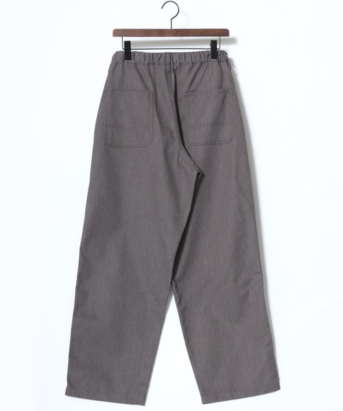 Lazar（ラザル）の「Twill Baker Pants/ワイドシルエット ツイル ベイカーパンツ/イージーパンツ（その他パンツ・メンズ・ブラック/チャコールグレー/ブラウン/ベージュ・マルチサイズ）」の19枚目の写真
