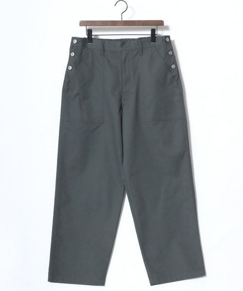 Lazar（ラザル）の「Twill Baker Pants/ワイドシルエット ツイル ベイカーパンツ/イージーパンツ（その他パンツ・メンズ・ブラック/チャコールグレー/ブラウン/ベージュ・マルチサイズ）」の16枚目の写真