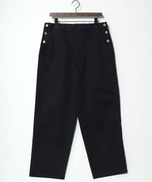 Lazar（ラザル）の「Twill Baker Pants/ワイドシルエット ツイル ベイカーパンツ/イージーパンツ（その他パンツ・メンズ・ブラック/チャコールグレー/ブラウン/ベージュ・マルチサイズ）」の14枚目の写真