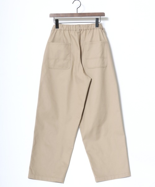 Lazar（ラザル）の「Twill Baker Pants/ワイドシルエット ツイル ベイカーパンツ/イージーパンツ（その他パンツ・メンズ・ブラック/チャコールグレー/ブラウン/ベージュ・マルチサイズ）」の21枚目の写真