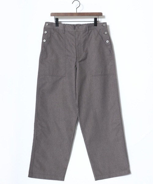 Lazar（ラザル）の「Twill Baker Pants/ワイドシルエット ツイル ベイカーパンツ/イージーパンツ（その他パンツ・メンズ・ブラック/チャコールグレー/ブラウン/ベージュ・マルチサイズ）」の18枚目の写真