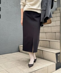 《セットアップ対応》ウォッシャブルダンボール2WAYタイトスカート
