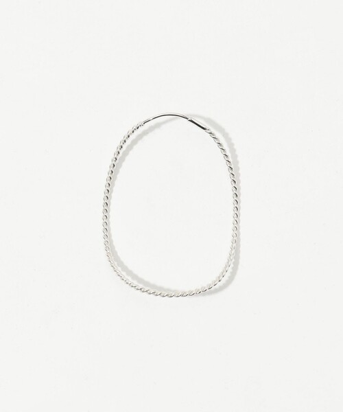 TOMORROWLAND (トゥモローランド)の「BAR Jewellery TWISTED CONTOUR シルバー ピアス(ピアス(両耳用)・レディース・シルバー・FREE)」の3枚目の写真