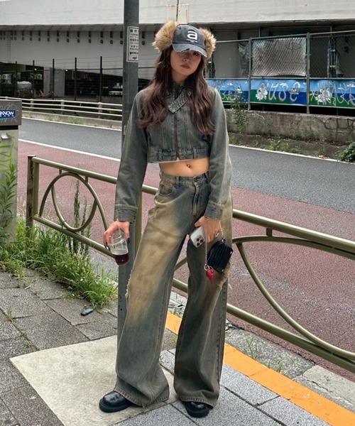 ACLENT(アクレント)の「Fauxファーフライトピグメントキャップ(キャップ・レディース・グレー/ブラック・FREE)」の20枚目の写真