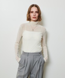 allureville | フロッキーチュールタートル(Tシャツ/カットソー)