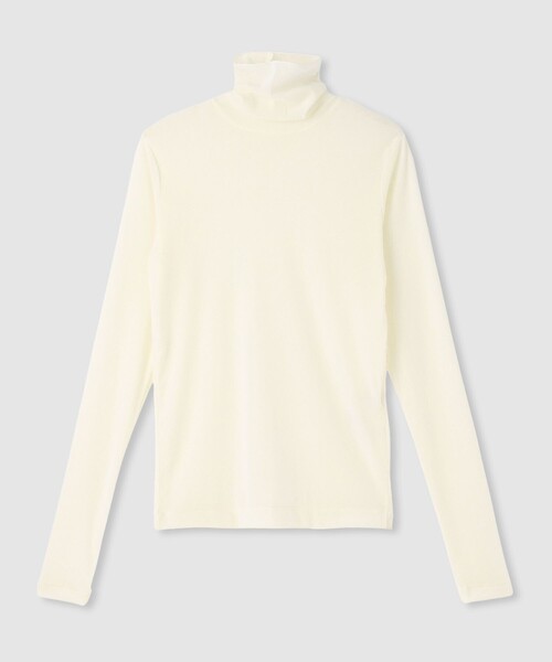 allureville(アルアバイル)の「フロッキーチュールタートル(Tシャツ/カットソー・レディース・オフホワイト/グレー系その他/ブラック・2)」の20枚目の写真