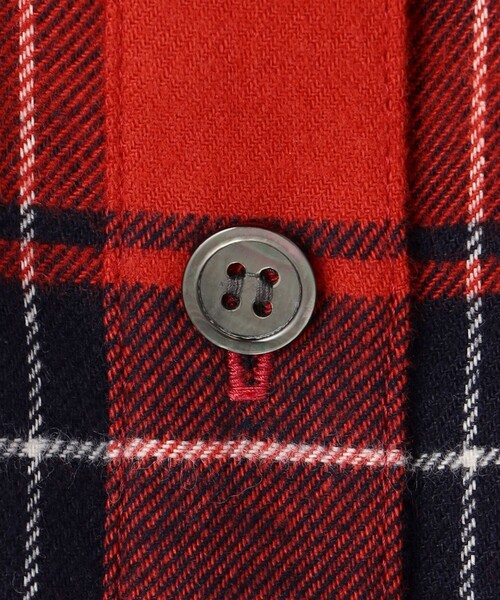 【新品】23区　ブラッシュド ビエラチェック シャツ　サイズ38 23区(ニジュウサンク)の【洗える】ブラッシュド ビエラチェック シャツ