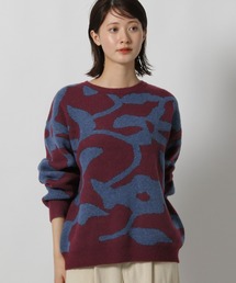 LAKOLE | 花柄ジャガードニットプルオーバー / 593442(ニット/セーター)