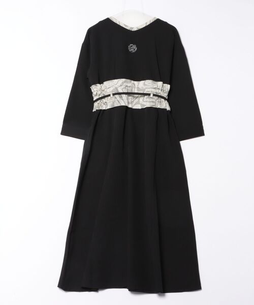 カヤ（カヤ）の「【カヤ】倭の晴れ着 ならいワンピース（ワンピース・レディース・スミクロ/グリーン系その他/ネイビー・FREE）」の5枚目の写真