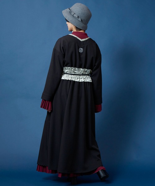 カヤ（カヤ）の「【カヤ】倭の晴れ着 ならいワンピース（ワンピース・レディース・スミクロ/グリーン系その他/ネイビー・FREE）」の9枚目の写真