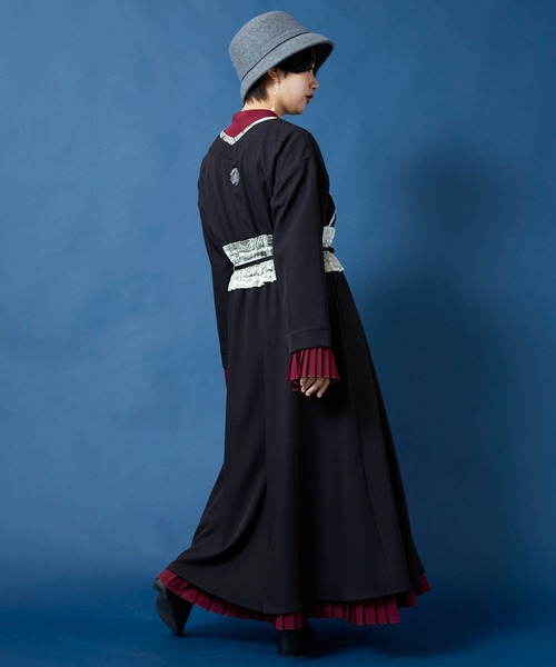 カヤ（カヤ）の「【カヤ】倭の晴れ着 ならいワンピース（ワンピース・レディース・スミクロ/グリーン系その他/ネイビー・FREE）」の11枚目の写真