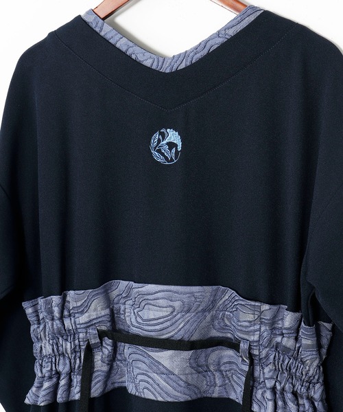 カヤ（カヤ）の「【カヤ】倭の晴れ着 ならいワンピース（ワンピース・レディース・スミクロ/グリーン系その他/ネイビー・FREE）」の17枚目の写真