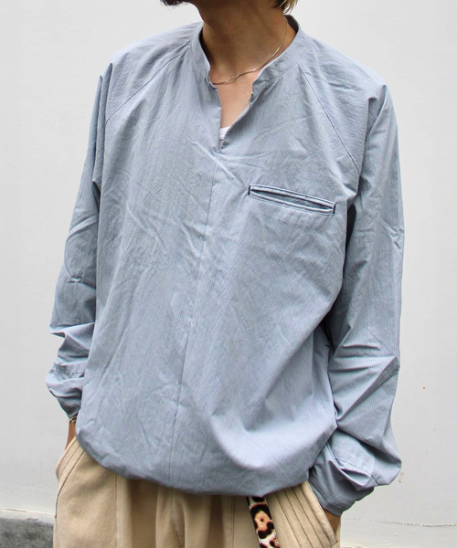 rajabrooke（ラジャブルック）の「rajabrooke / ラジャブルック BERGUNA OCTA PULLOVER（Tシャツ/カットソー・メンズ・ネイビー/ライトブルー・MEDIUM/LARGE）」の2枚目の写真