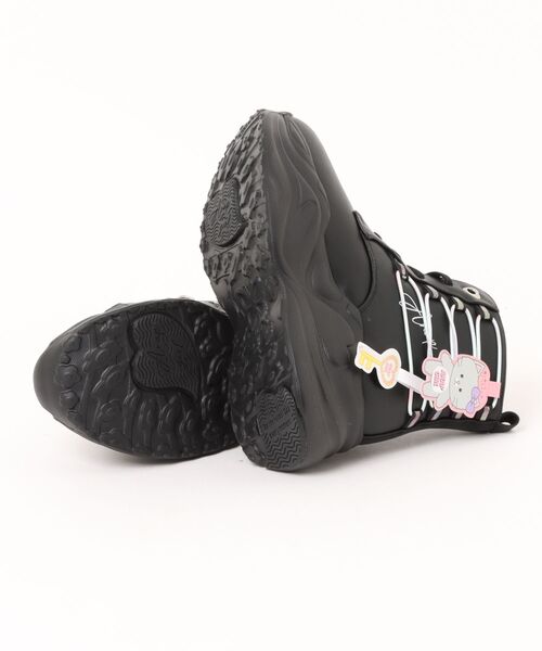 ANAP GiRL(アナップガール)の「【ANAP GIRL】厚底ブーツスニーカー(ブーツ・キッズ・ブラック・22.0cm/23.0cm/24.0cm/21.0cm)」の3枚目の写真