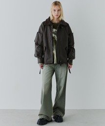 AIVER（アイバー）の「AIVER　2WAYカラーフライトジャケット（ミリタリージャケット）」