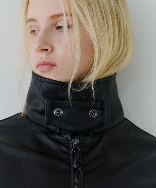 AIVER（アイバー）の「AIVER　2WAYカラーフライトジャケット（ミリタリージャケット・メンズ・ブラック/ブルー/モカ・SMALL/MEDIUM/LARGE）」の19枚目の写真