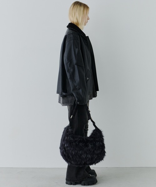 AIVER（アイバー）の「AIVER　2WAYカラーフライトジャケット（ミリタリージャケット・メンズ・ブラック/ブルー/モカ・SMALL/MEDIUM/LARGE）」の6枚目の写真