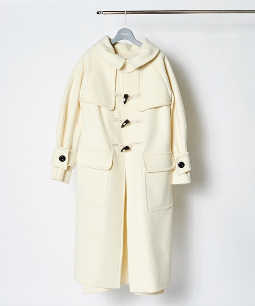 RUMCHE（ラムシェ）の「RUMCHE Herringbone Duffle Coat（ダッフル