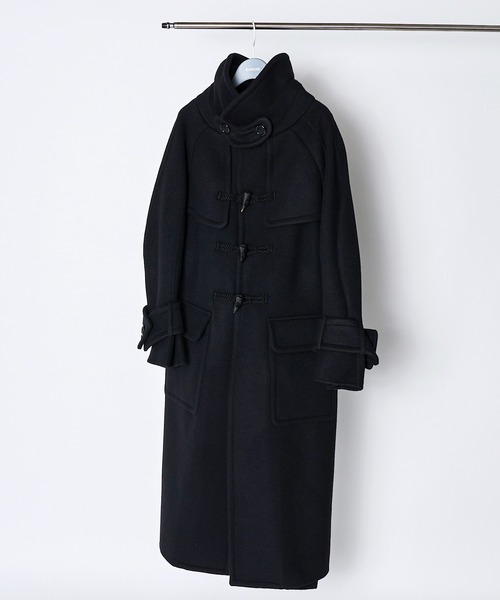 試着のみ美品　Rumche ダッフルコート　ブラック　ラムシェ 試着のみ美品 Rumche ダッフルコート ブラック ラムシェ - メルカリ