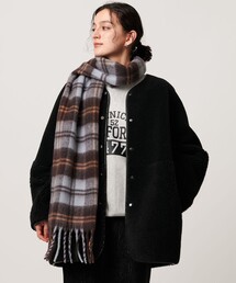 BEAUTY&YOUTH UNITED ARROWS(ビューティーアンドユースユナイテッドアローズ)のチェック ストール(ストール/ショール)