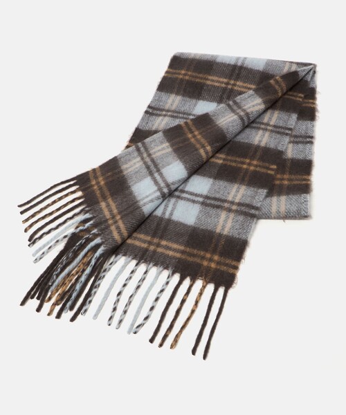 BEAUTY&YOUTH UNITED ARROWS（ビューティーアンドユースユナイテッドアローズ）の「チェック ストール（ストール/ショール・レディース・ベージュ/ダークブラウン/ライトブルー・FREE）」の19枚目の写真