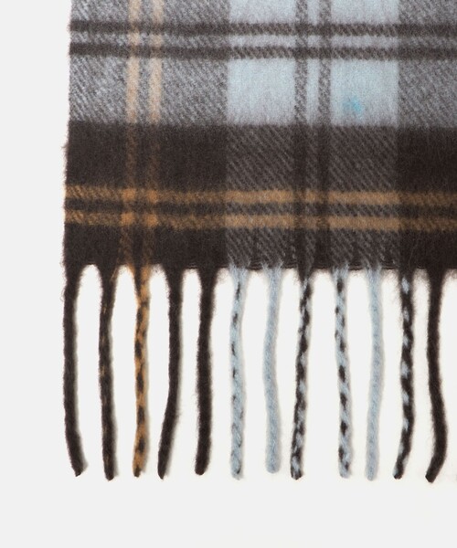 BEAUTY&YOUTH UNITED ARROWS（ビューティーアンドユースユナイテッドアローズ）の「チェック ストール（ストール/ショール・レディース・ベージュ/ダークブラウン/ライトブルー・FREE）」の20枚目の写真