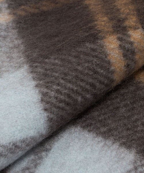 BEAUTY&YOUTH UNITED ARROWS（ビューティーアンドユースユナイテッドアローズ）の「チェック ストール（ストール/ショール・レディース・ベージュ/ダークブラウン/ライトブルー・FREE）」の21枚目の写真