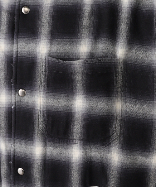 AP STUDIO(エーピーストゥディオ)の「【StandAlone/スタンド アローン】PADDED FLANNEL JACKET(その他アウター・レディース・ブラック・FREE)」の19枚目の写真