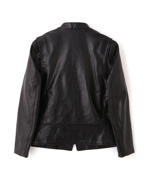 Schott(ショット)の「Schott/ショット/669US SPECIAL HORSEHIDE CAFE RACER JACKET/スペシャルホースハイド カフェレーサー ジャケット(ライダースジャケット・メンズ・ブラック・36/38/40/42/44)」の3枚目の写真