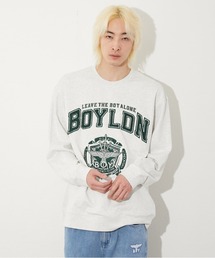 【BOY LONDON】COLLEGE PATCH SWEAT