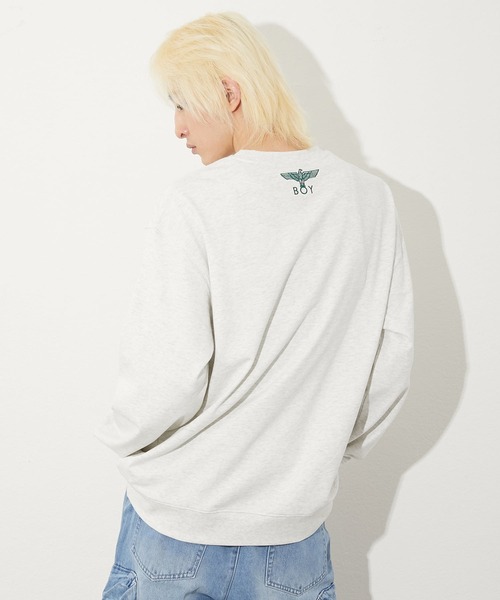 BOY LONDON(ボーイロンドン)の「【BOY LONDON】COLLEGE PATCH SWEAT(スウェット・メンズ・グレー・MEDIUM/LARGE/X-LARGE)」の5枚目の写真