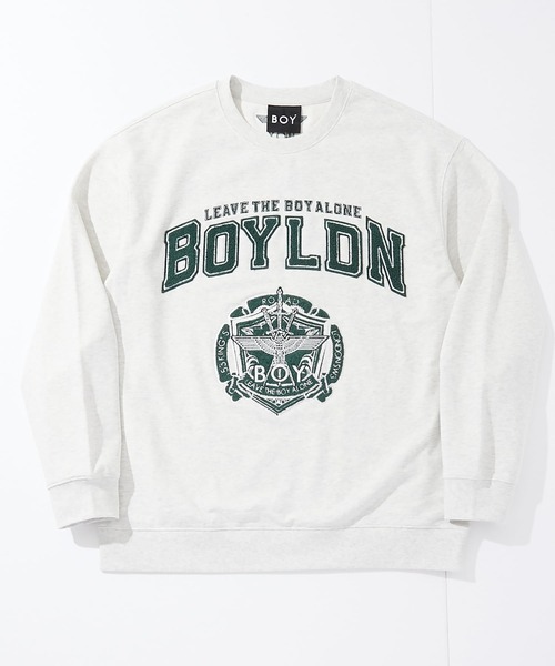 BOY LONDON(ボーイロンドン)の「【BOY LONDON】COLLEGE PATCH SWEAT(スウェット・メンズ・グレー・MEDIUM/LARGE/X-LARGE)」の6枚目の写真