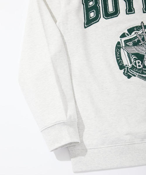 BOY LONDON(ボーイロンドン)の「【BOY LONDON】COLLEGE PATCH SWEAT(スウェット・メンズ・グレー・MEDIUM/LARGE/X-LARGE)」の9枚目の写真