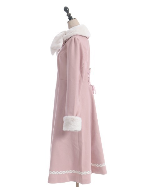ファーティペ付ロングコート(ダッフルコート)|axes femme POETIQUE ファーティペ付ロングコート(ダッフルコート)|axes femme POETIQUE